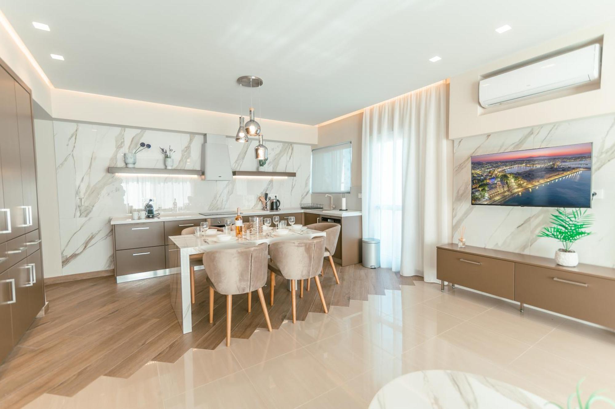 Brand New Elegant Suite Platánion Exterior foto