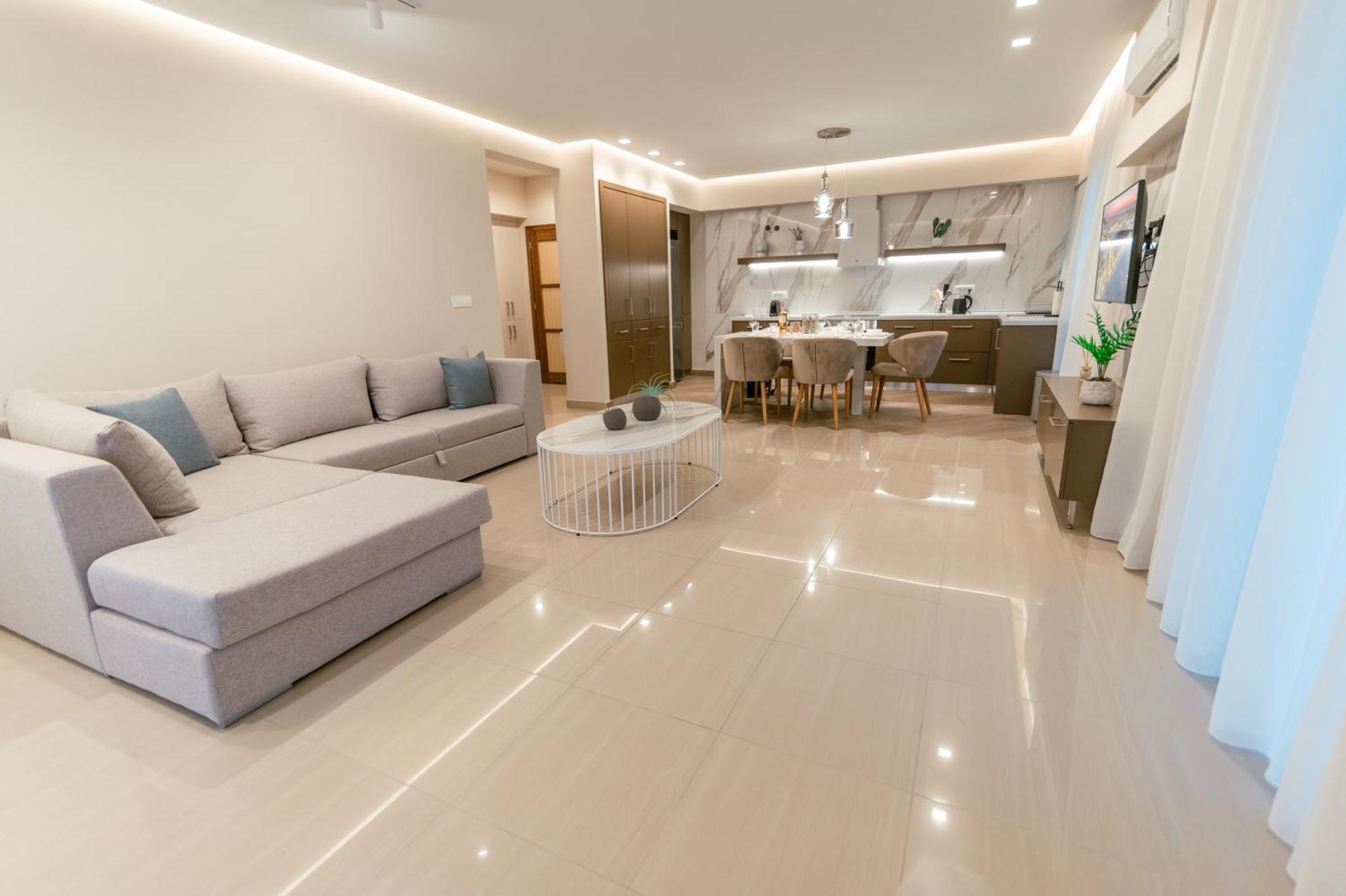 Brand New Elegant Suite Platánion Exterior foto